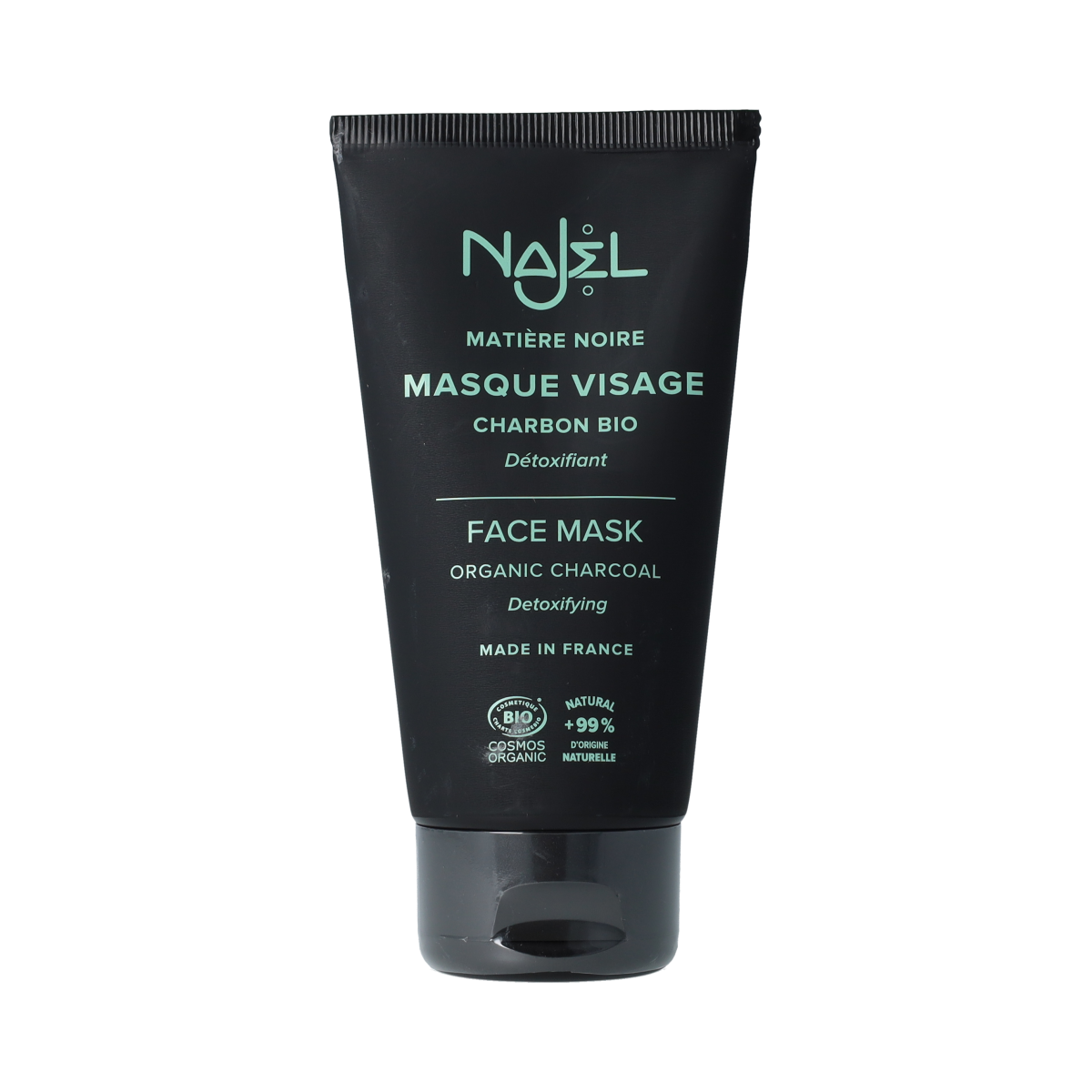 Najel Aleppo Gezichtsmasker houtskool 75.00 Milliliter