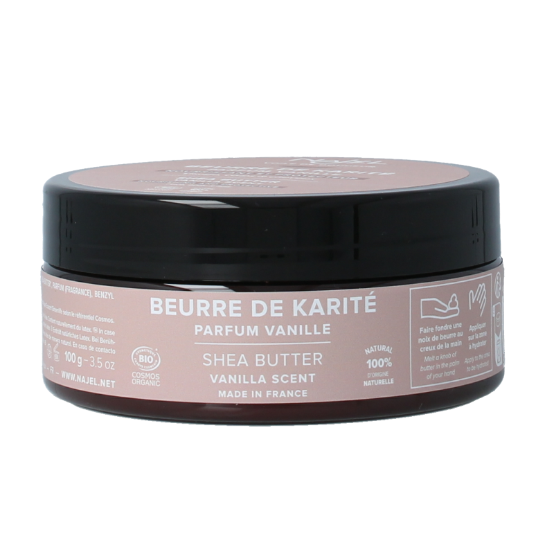 Najel Aleppo Shea butter vanille 100 Gram