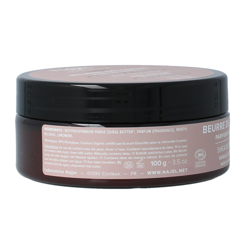 Najel Aleppo Shea butter vanille 100 Gram