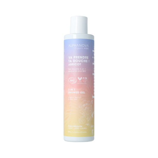 Alphanova Kids Kids bio showergel abricot 250.00 Milliliter