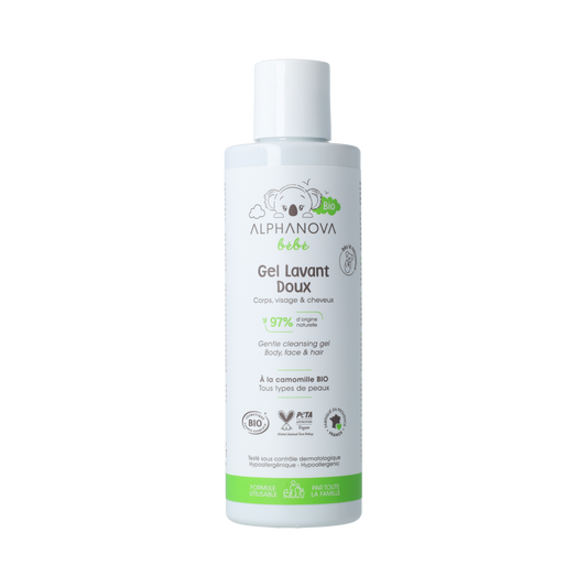 Alphanova Bebe Cleansing Gel body face hair 200.00 Milliliter