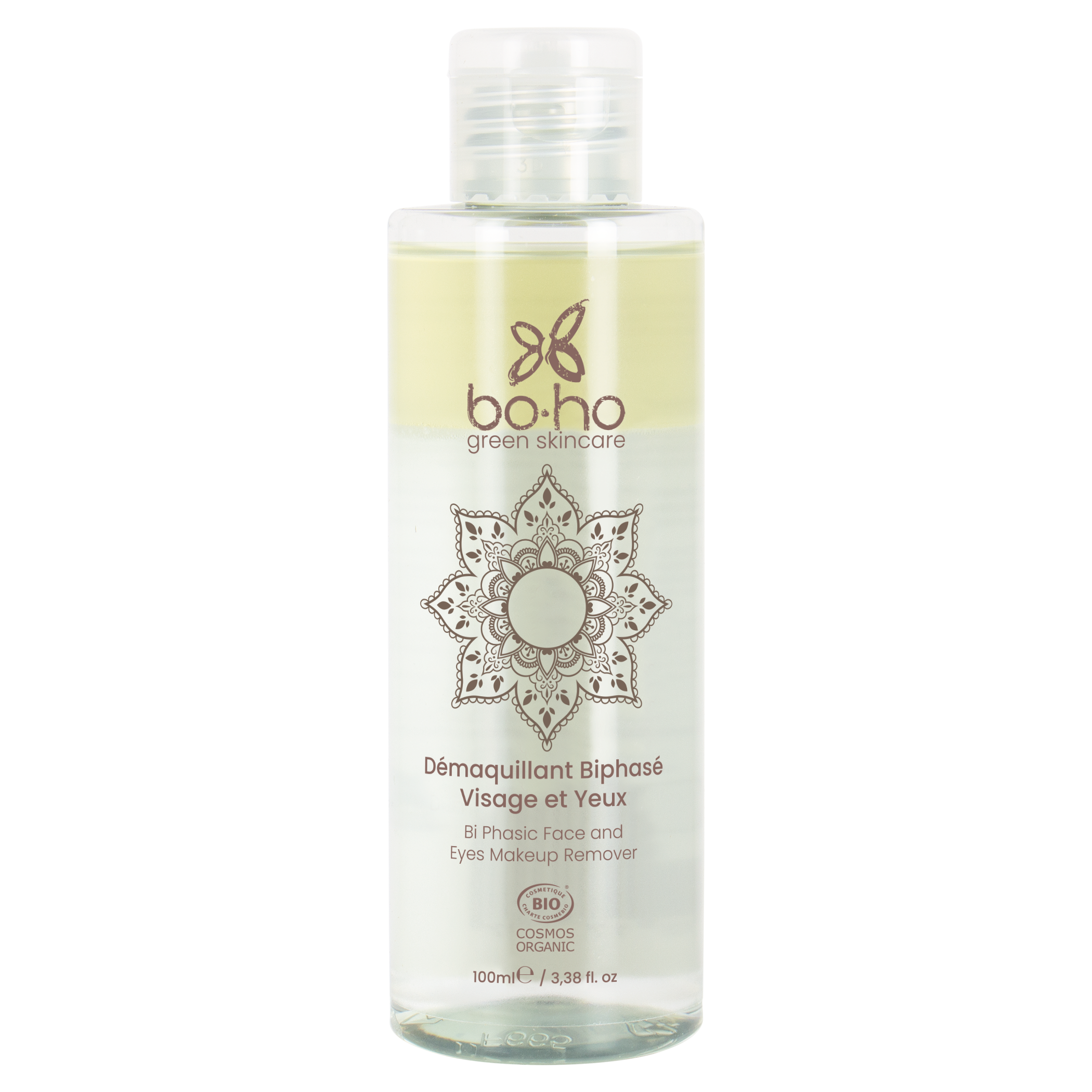 Boho green makeup Make up remover two fase 100 Milliliter