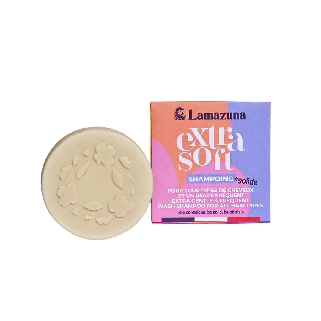 Lamazuna Shampoo bar all hair types extra soft 70.00 Gram