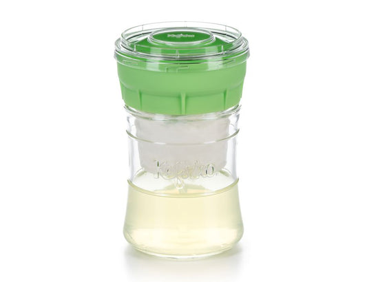 Kefirko Kaas kefir maker in 848ml capacity, white plastic container for fermenting kefir, part of Koken en Tafelen collection.