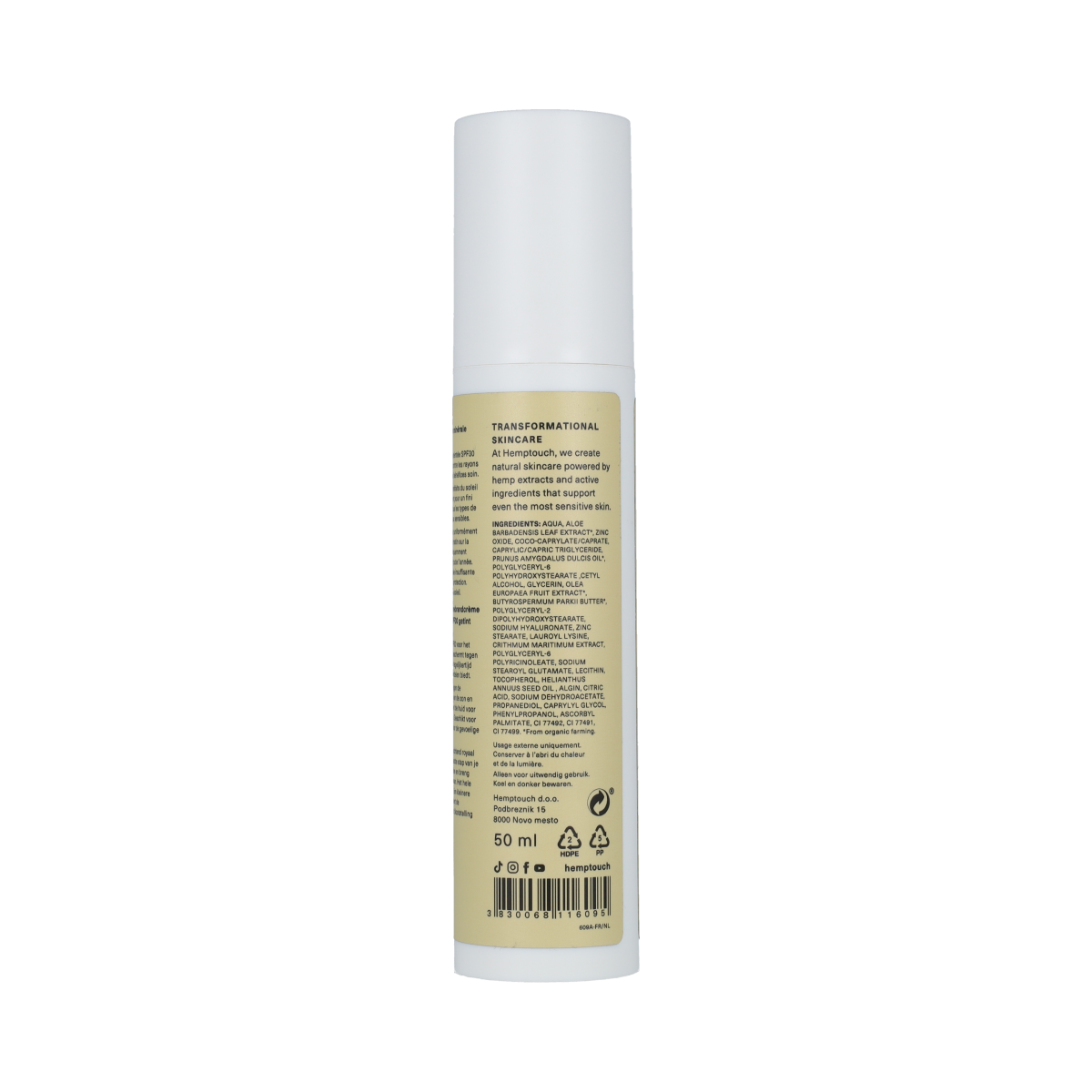 Hemptouch Mineral Shield Face Sunscreen SPF30 Tinted 50.00 Milliliter