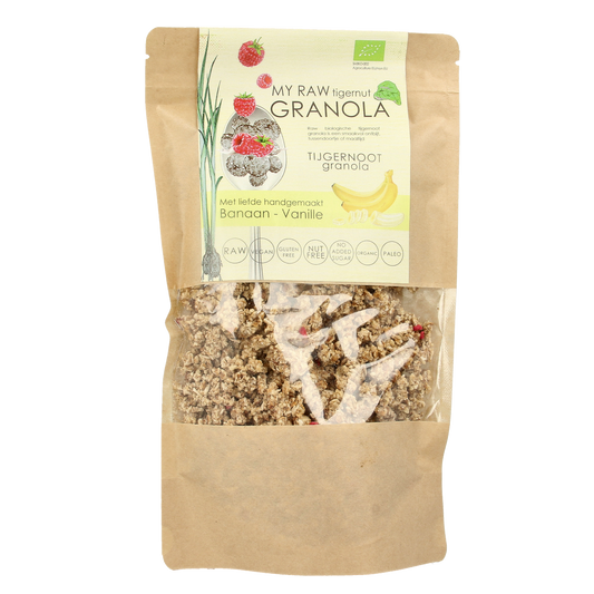 Vitiv Tijgernoot granola banaan vanille bio 230.00 Gram