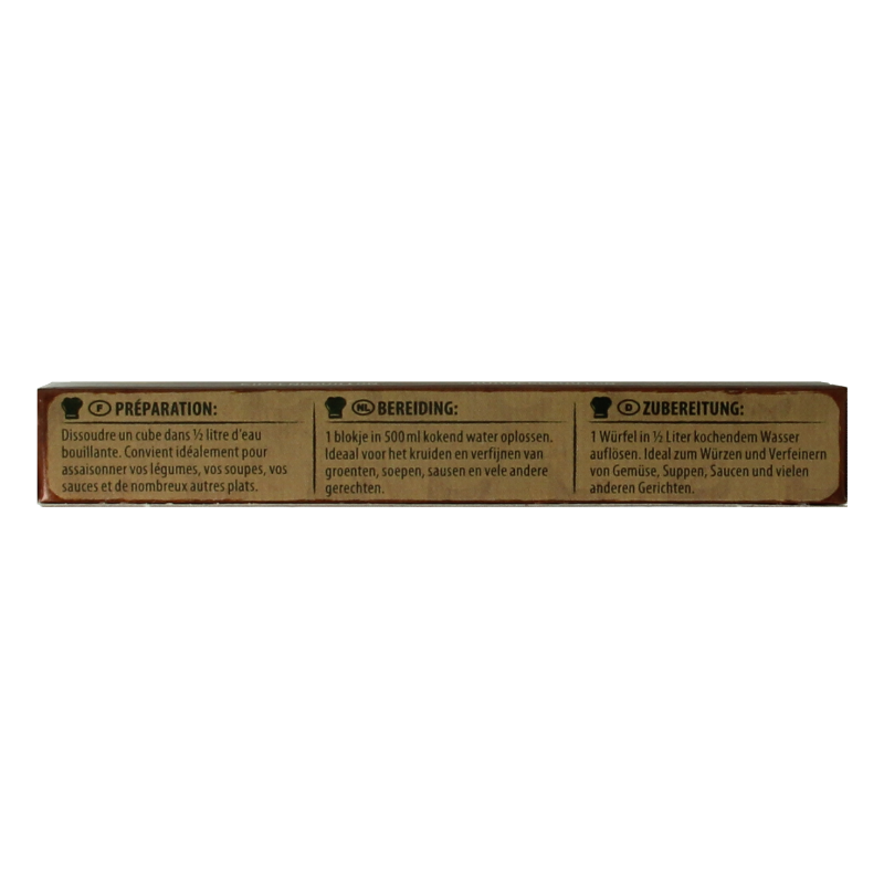 Natur Compagnie Kippenbouillon 8 blokjes bio 88 Gram