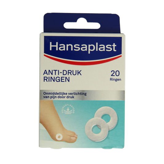 Hansaplast Voet anti-drukring likdoorn- en eeltpleisters, 20 stuks in verpakking