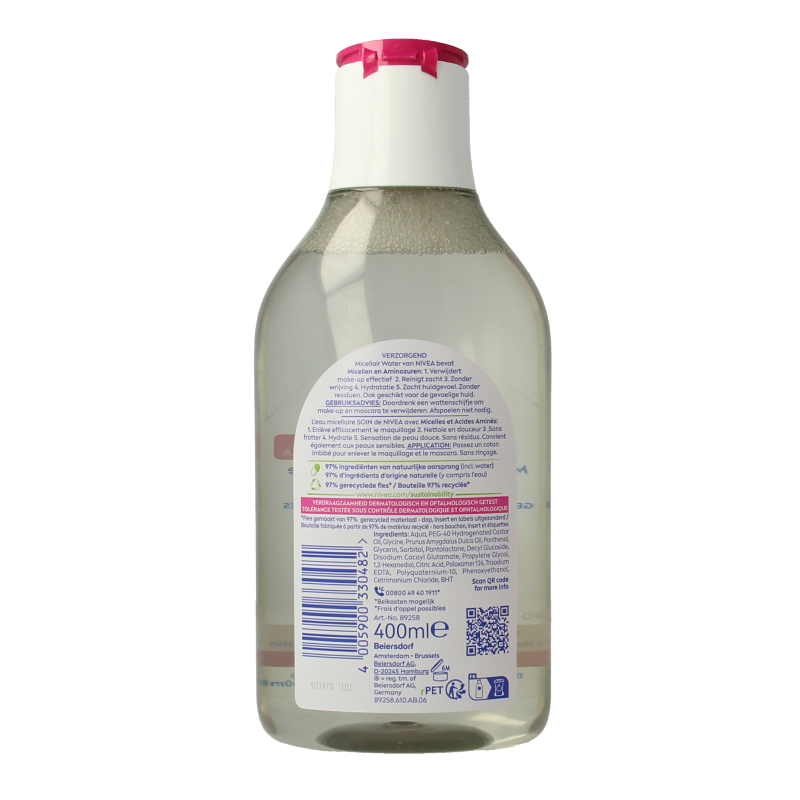 Nivea Micellair water caring 400 Milliliter