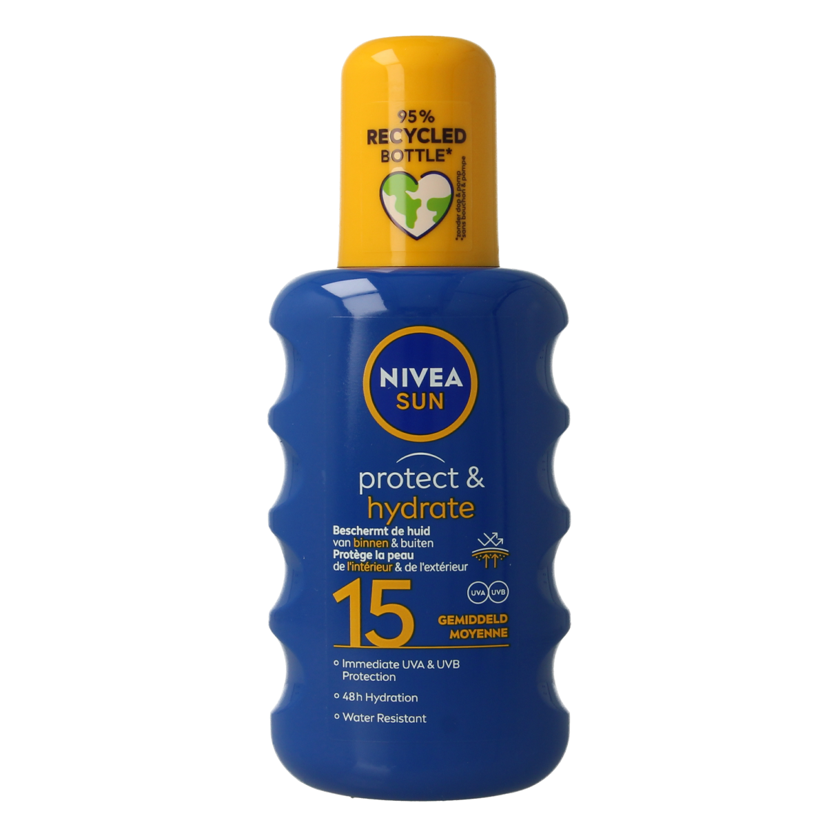 Nivea Sun protect & hydrate zonnespray SPF15 200.00 Milliliter