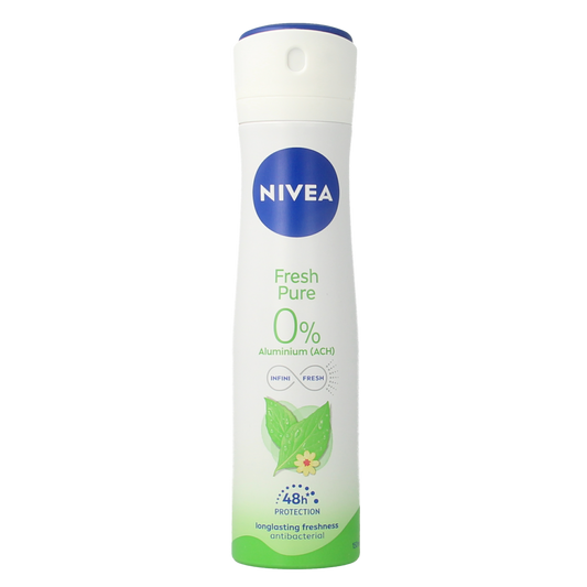 Nivea Deodorant spray fresh pure jasmine 150.00 Milliliter