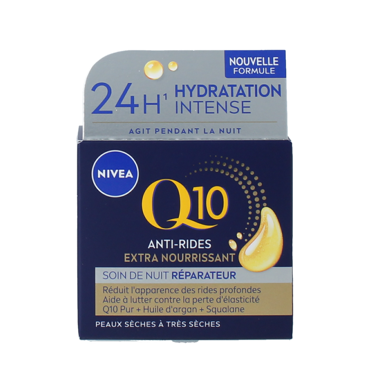Nivea Q10 Power nachtcreme extra voedend 50.00 Milliliter