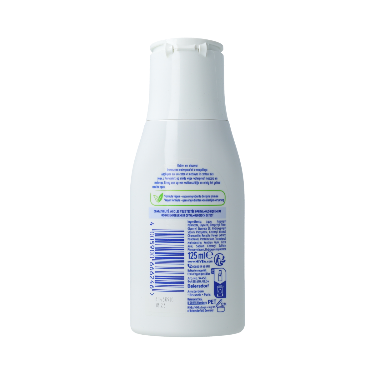 Nivea Waterproof oog make-up remover 125.00 Milliliter