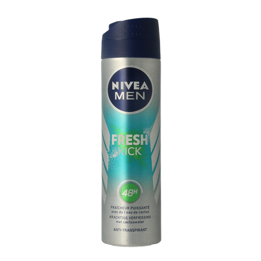 Nivea Men deodorant spray fresh kick 150.00 Milliliter