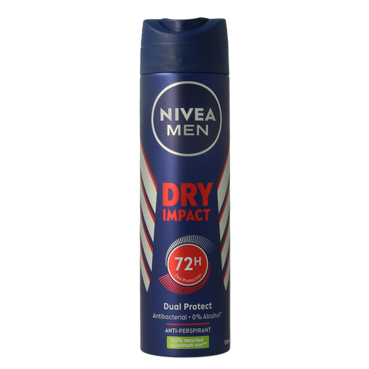 Nivea Men deodorant spray dry impact 150.00 Milliliter