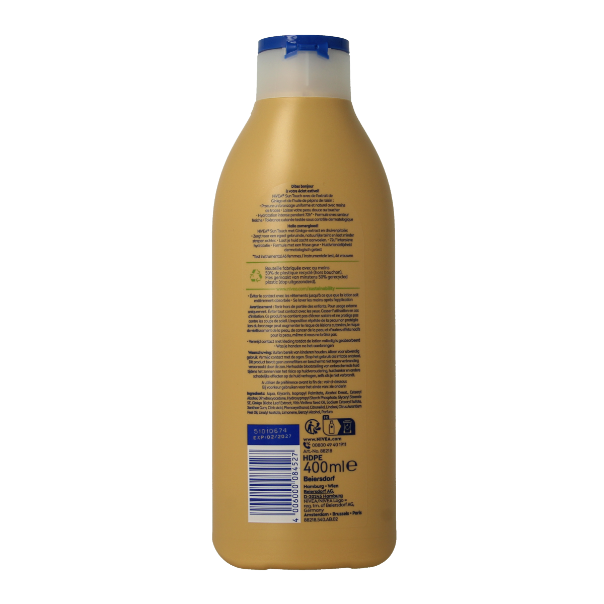 Nivea Bodylotion sun kissed radian light 400.00 Milliliter