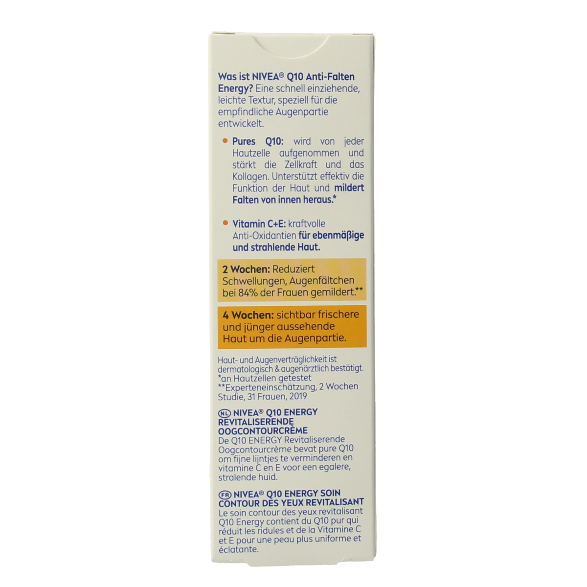 Nivea Oogcontourcreme  Q10 power energy 14.00 Milliliter