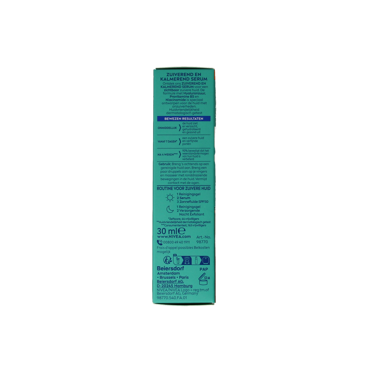 Nivea Derma skin clear serum 30.00 Milliliter
