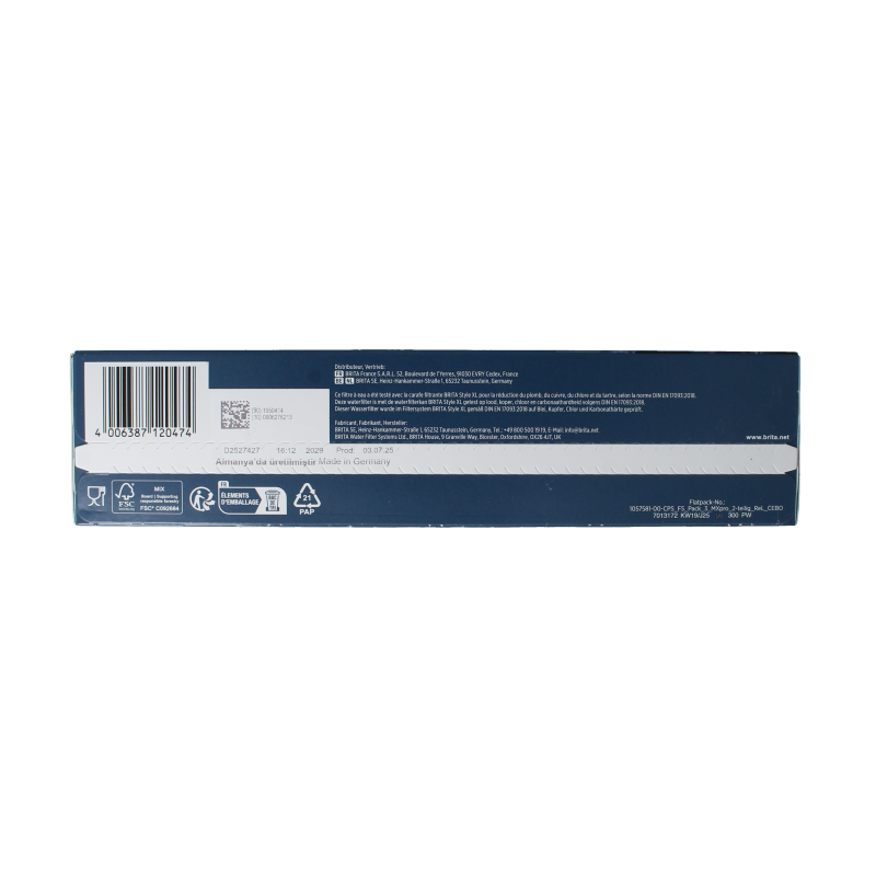 Brita Waterfilterpatroon maxtra pro pure performance 3 Stuks