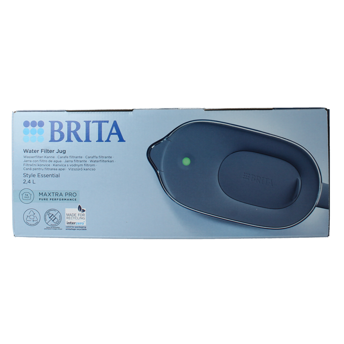 Brita Style essential cool stone blue 1.00 Stuks