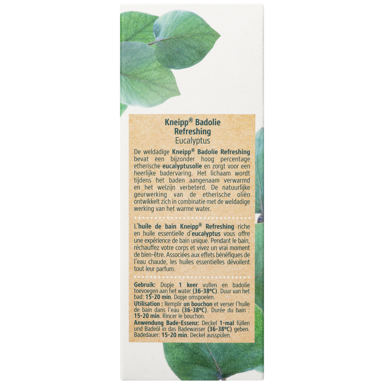 Kneipp Badolie Refreshing 100.00 Milliliter