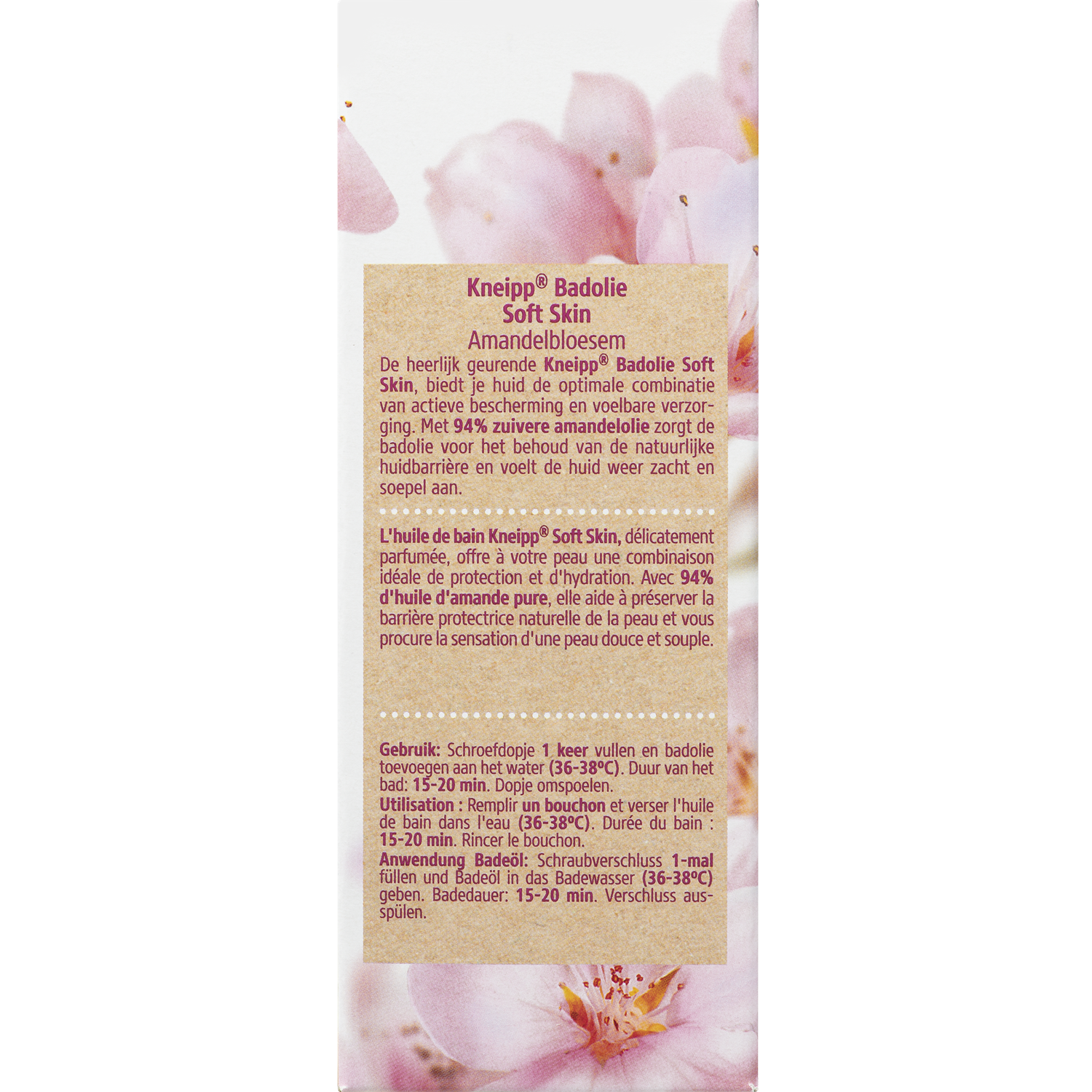 Kneipp Badolie Soft Skin 100.00 Milliliter