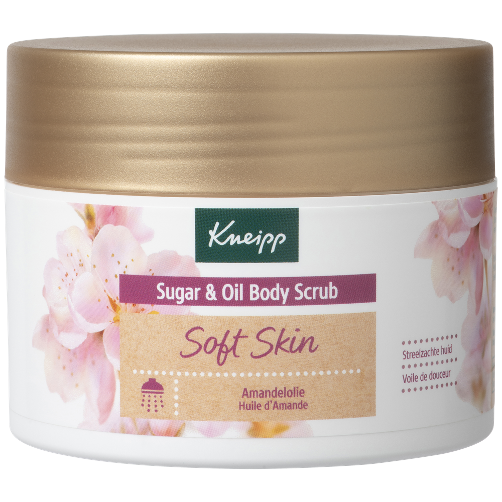 Kneipp Body scrub Sugar en Oil Soft Skin 220.00 Gram
