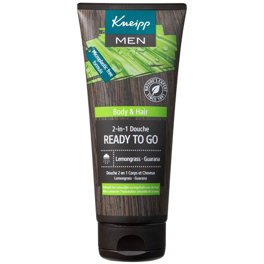 Kneipp Men body & hair 2-in-1 douche ready to go 200.00 Milliliter