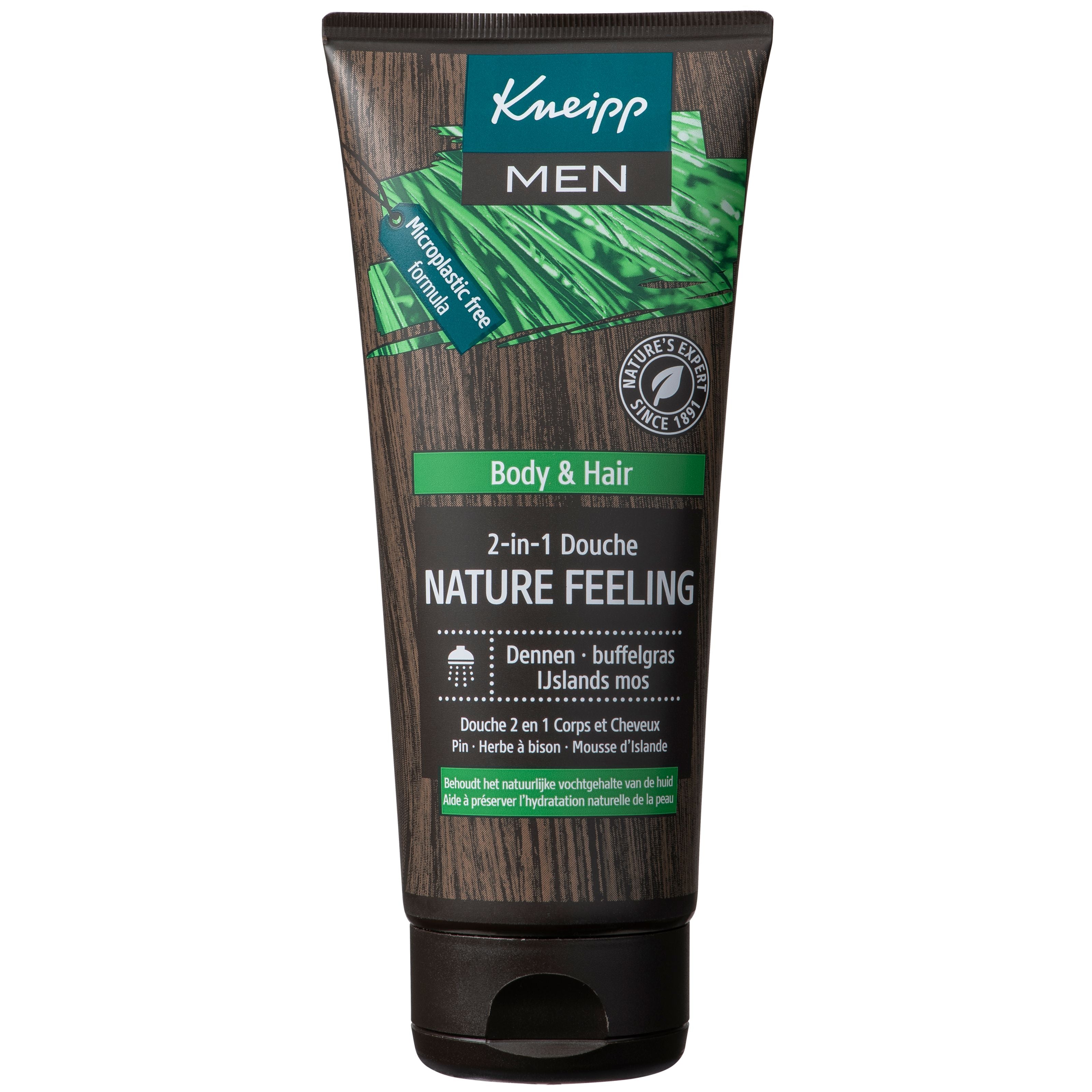 Kneipp Men body & hair 2-in-1 douche nature feeling 200 Milliliter