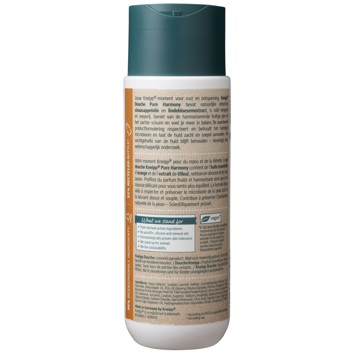 Kneipp Douchegel Pure Harmony 200.00 Milliliter