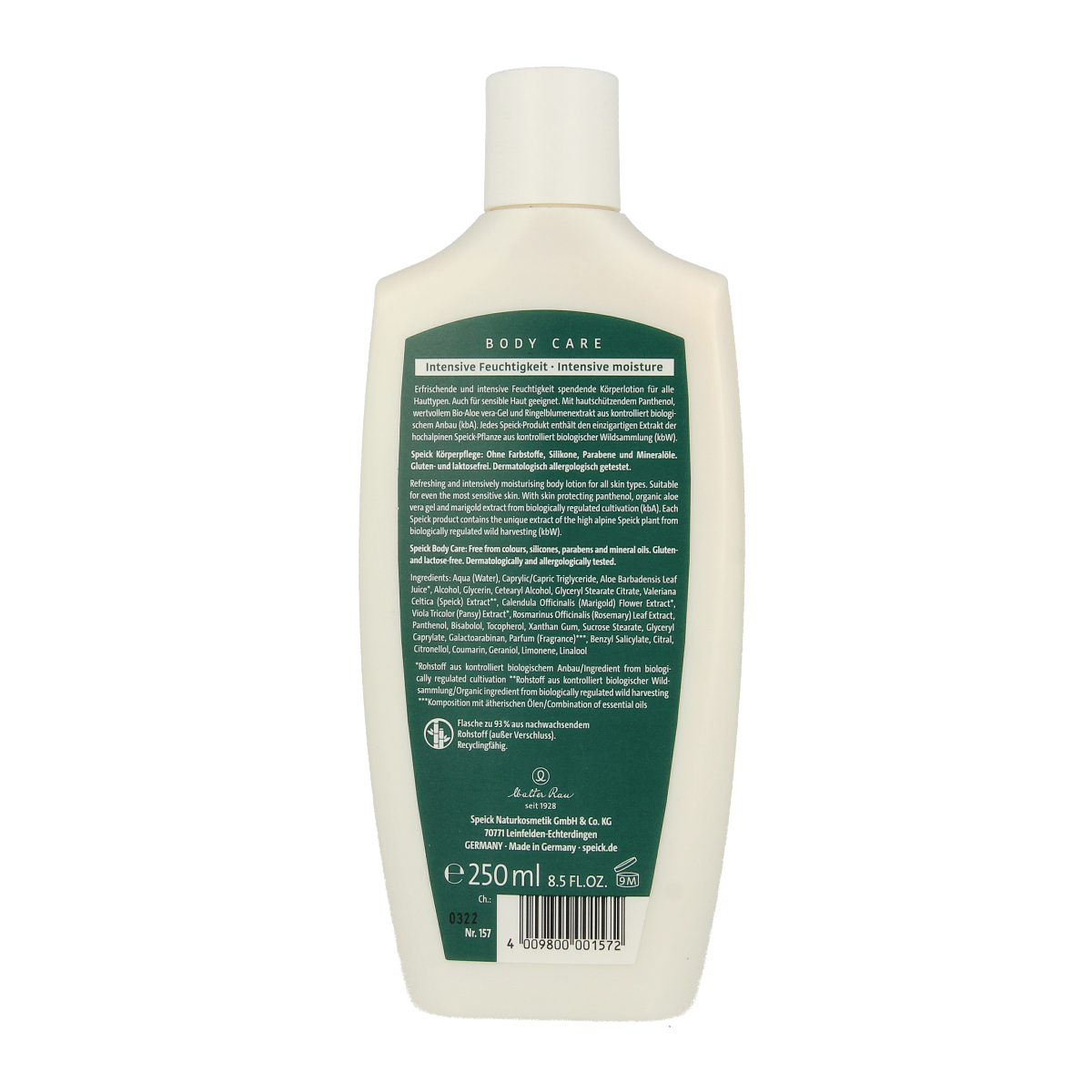 Speick Original bodylotion 250.00 Milliliter
