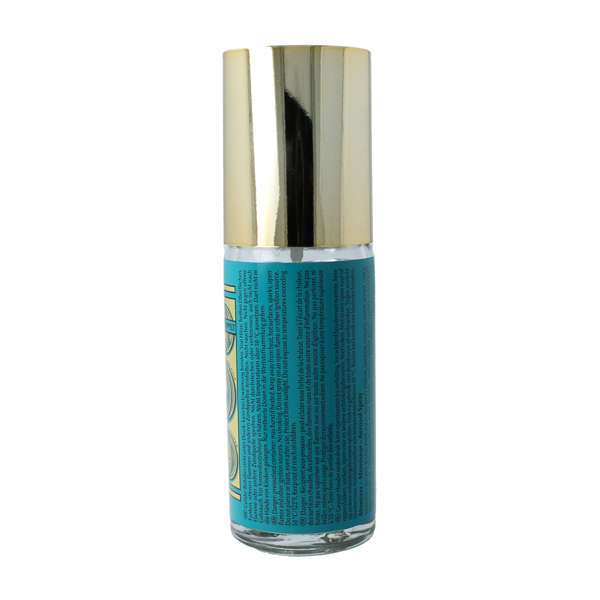 4711 Eau de Cologne spray in 50ml bottle, elegant packaging with classic branding, showcasing the fragrance bottle and cap.