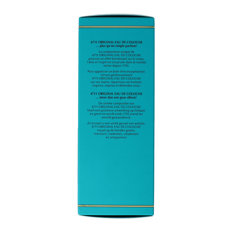 4711 Eau de cologne molanus bottle in folding box 150 Milliliter