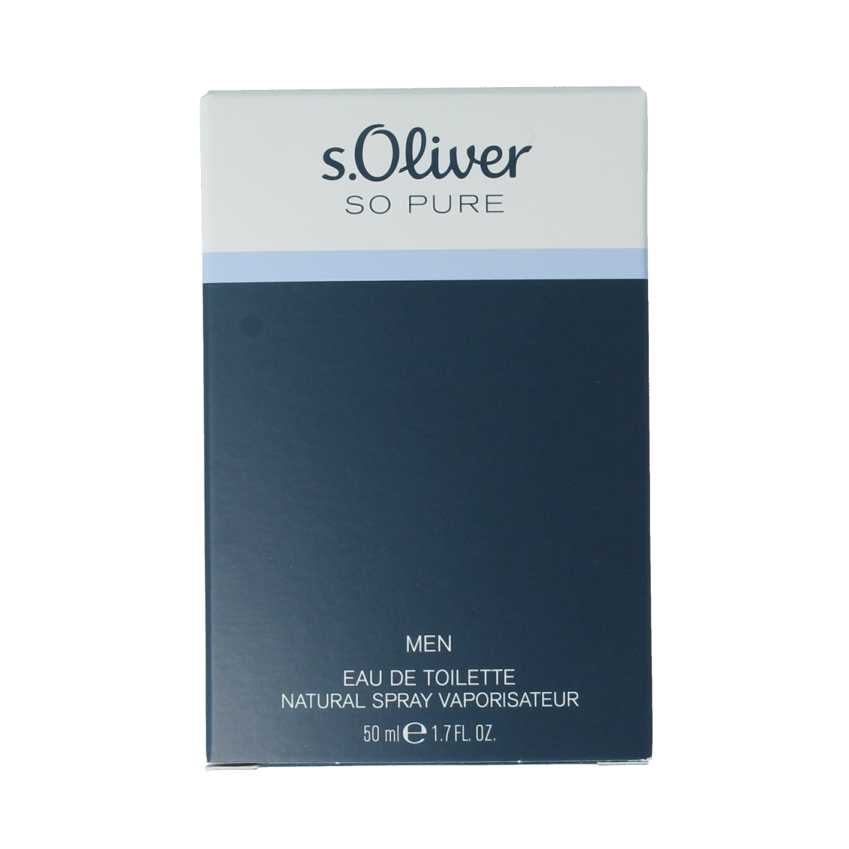 S Oliver So pure men eau de toilette 50.00 Milliliter