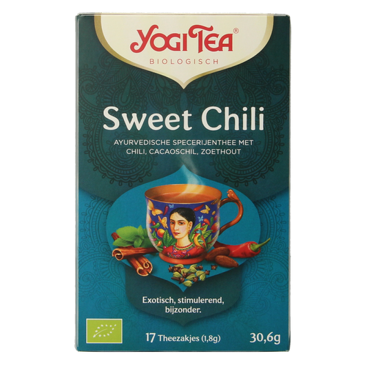 Yogi Tea Sweet chili bio 17.00 Zakjes