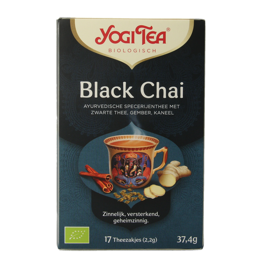 Yogi Tea Black chai bio 17.00 Zakjes