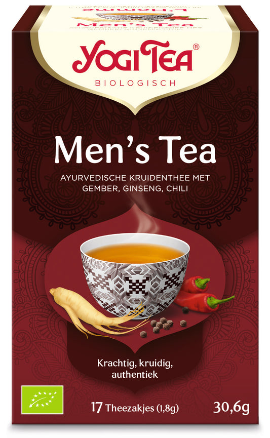 Yogi Tea Men's tea bio 17.00 Zakjes