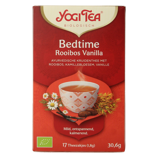 Yogi Tea Bedtime rooibos vanille bio 17.00 Zakjes