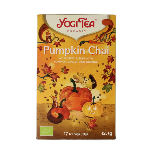 Yogi Tea Pumpkin chai bio 17.00 Zakjes