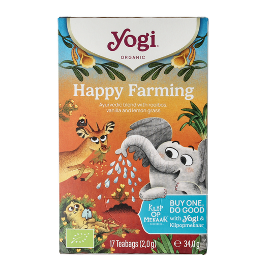 Yogi Happy farming bio 17.00 Zakjes