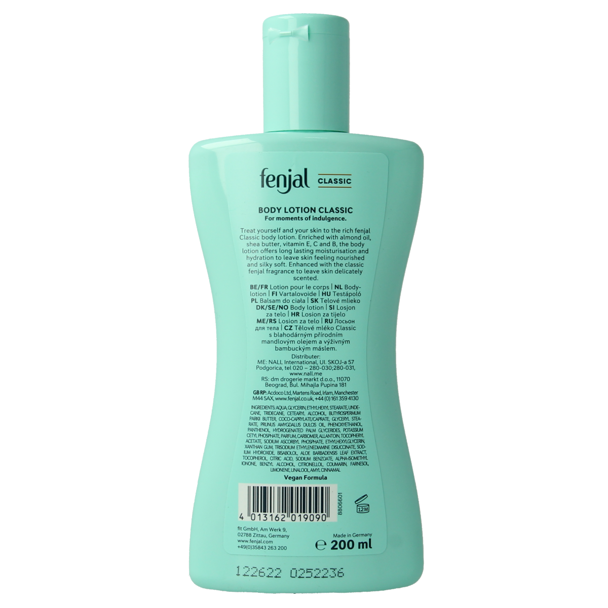 Fenjal Body lotion classic 200.00 Milliliter