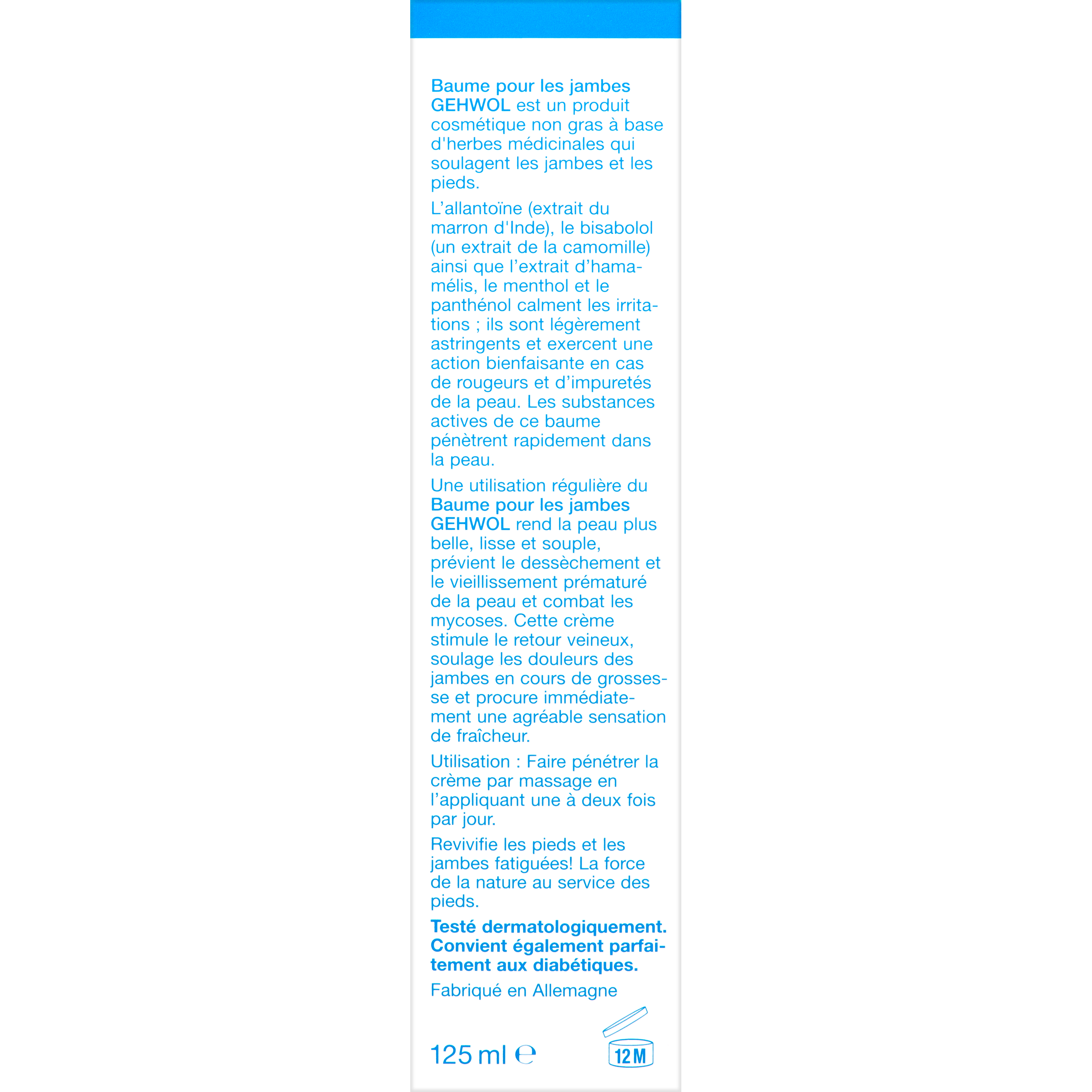 Gehwol Been balsem 125 Milliliter