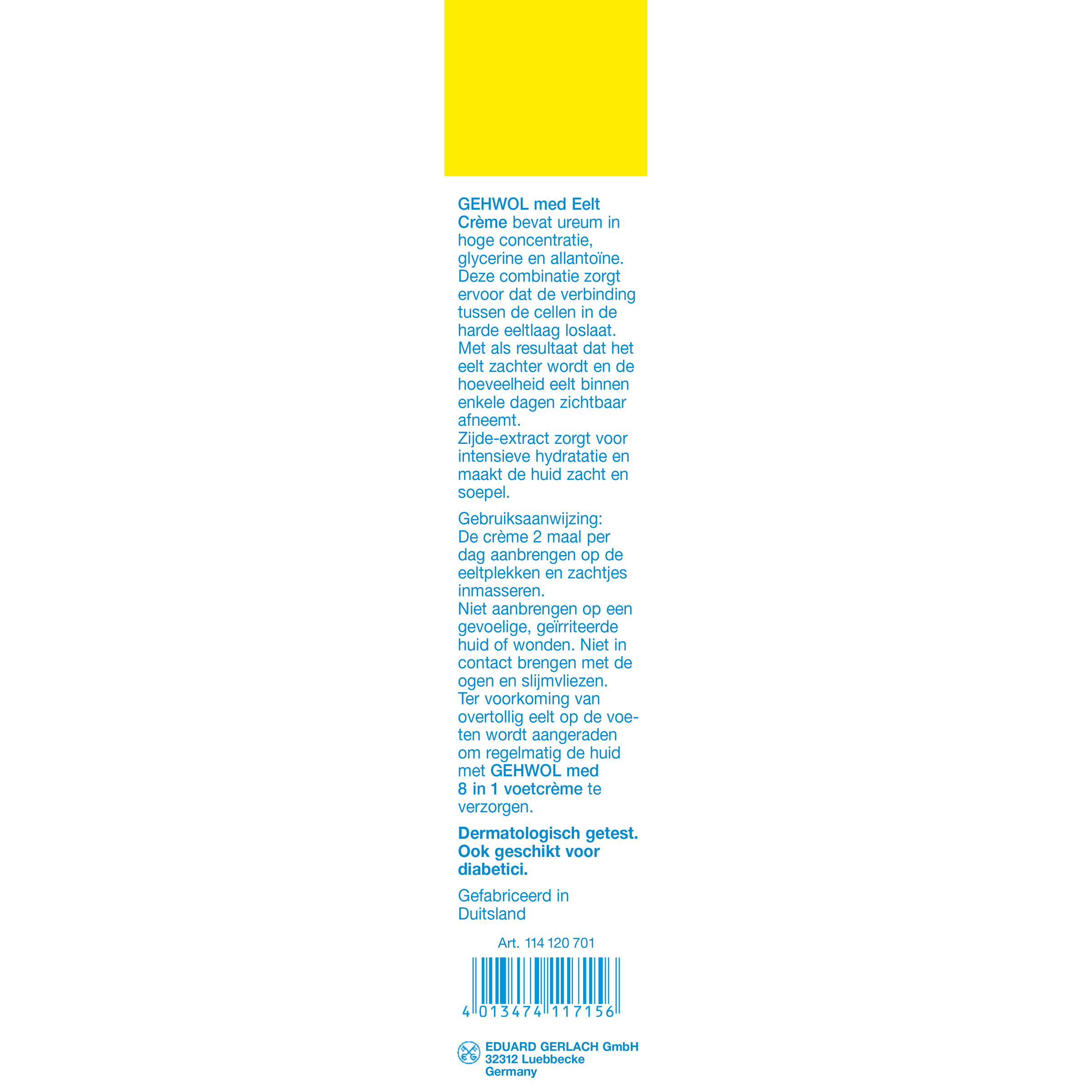 Gehwol Eeltcreme 125.00 Milliliter