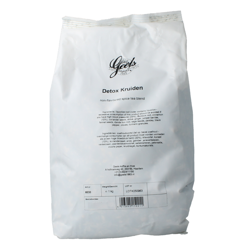 Geels Detox kruiden 1 Kilogram