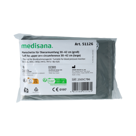 Medisana Manchet groot MTV/MTC (30-42cm) 1.00 Stuks