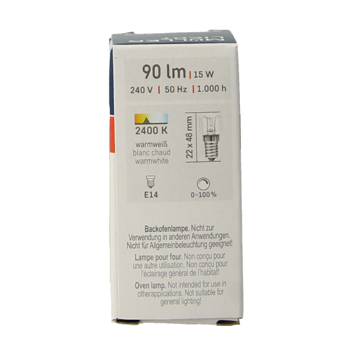 Esspo Reservelamp 15WE14 1.00 Stuks