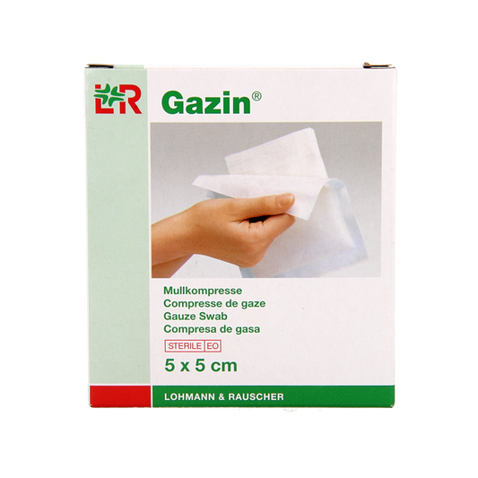 Gazin Gaaskompres 5 x 5cm steriel 5 x 2 10.00 Stuks