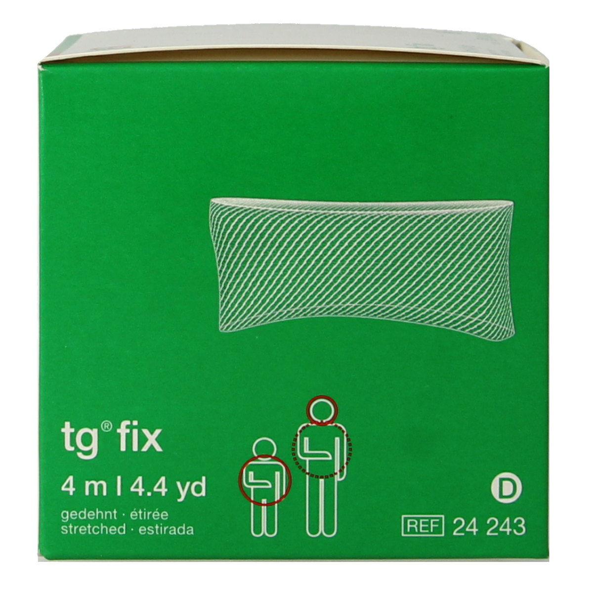 TG Fix netverband D rekbaar 4 meter hoofd/romp/klein 1 Stuks