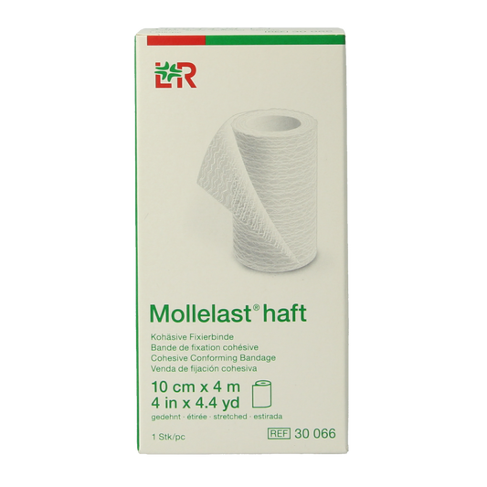 Mollelast Fixatiewindsel haft 4m x 10cm 1.00 Stuks