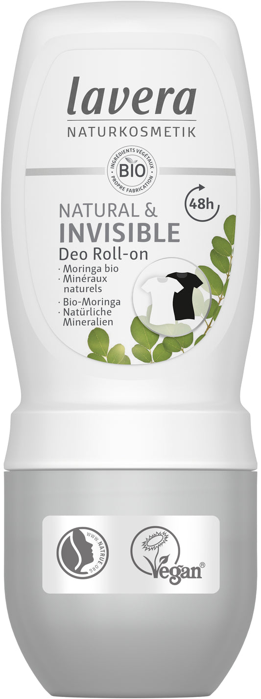 Lavera Deodorant roll-on natural & invisible bio 50.00 Milliliter